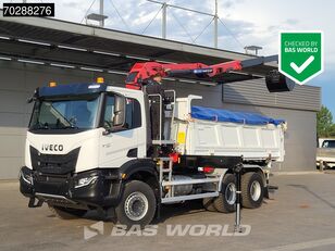 truk pembuangan IVECO X-Way 480 6X4 New! KH-Tipper HMF 2243Z-RCS Crane Retarder Big-Ax baru