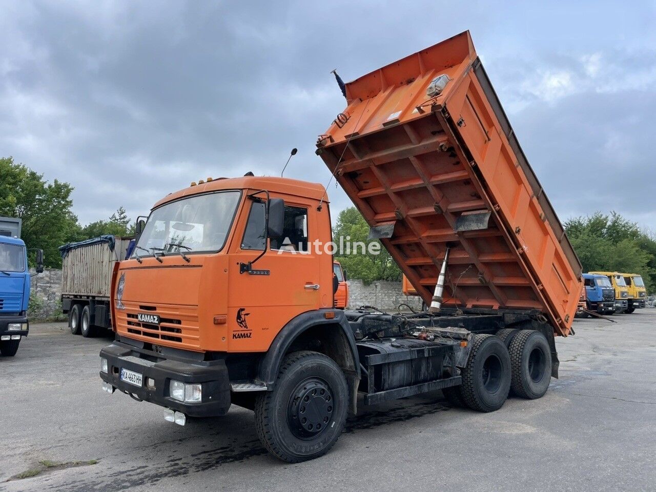 savivartis sunkvežimis KamAZ 45142