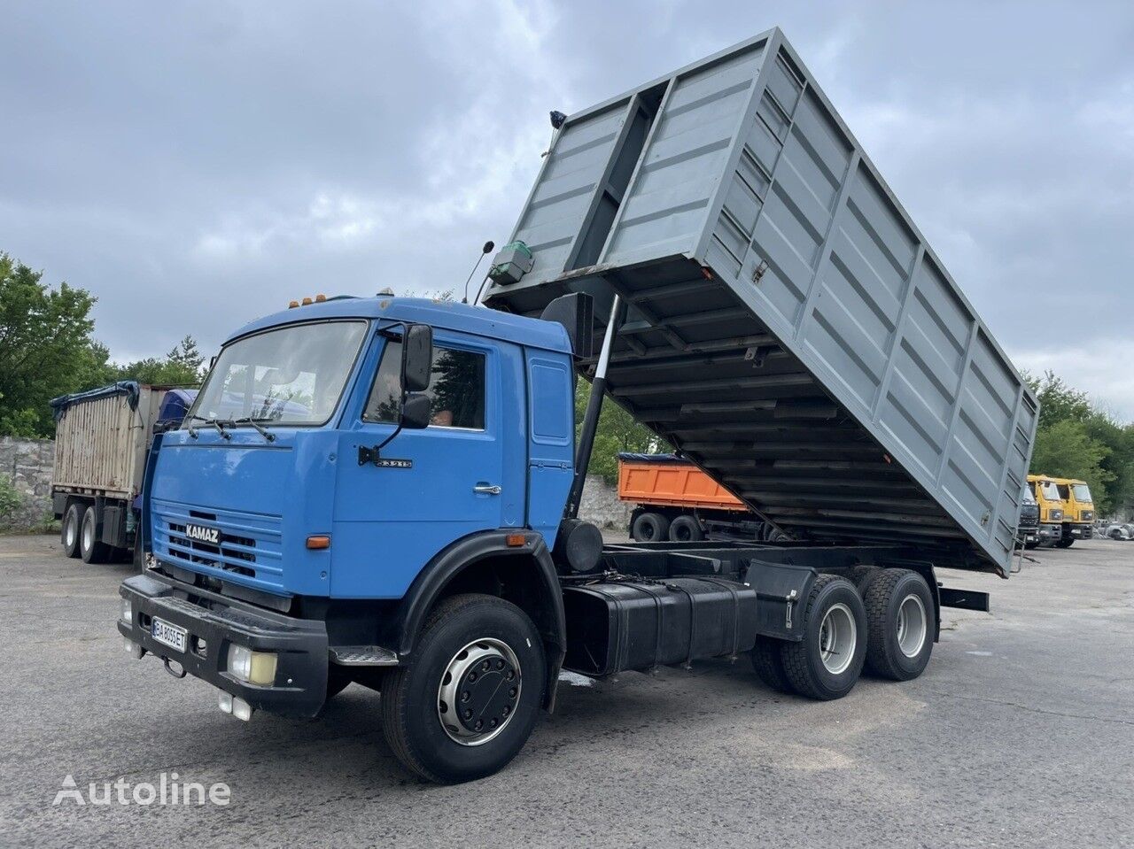 KamAZ 53215 Nova huma, AKB, kuzov ta hidravlika dump truck