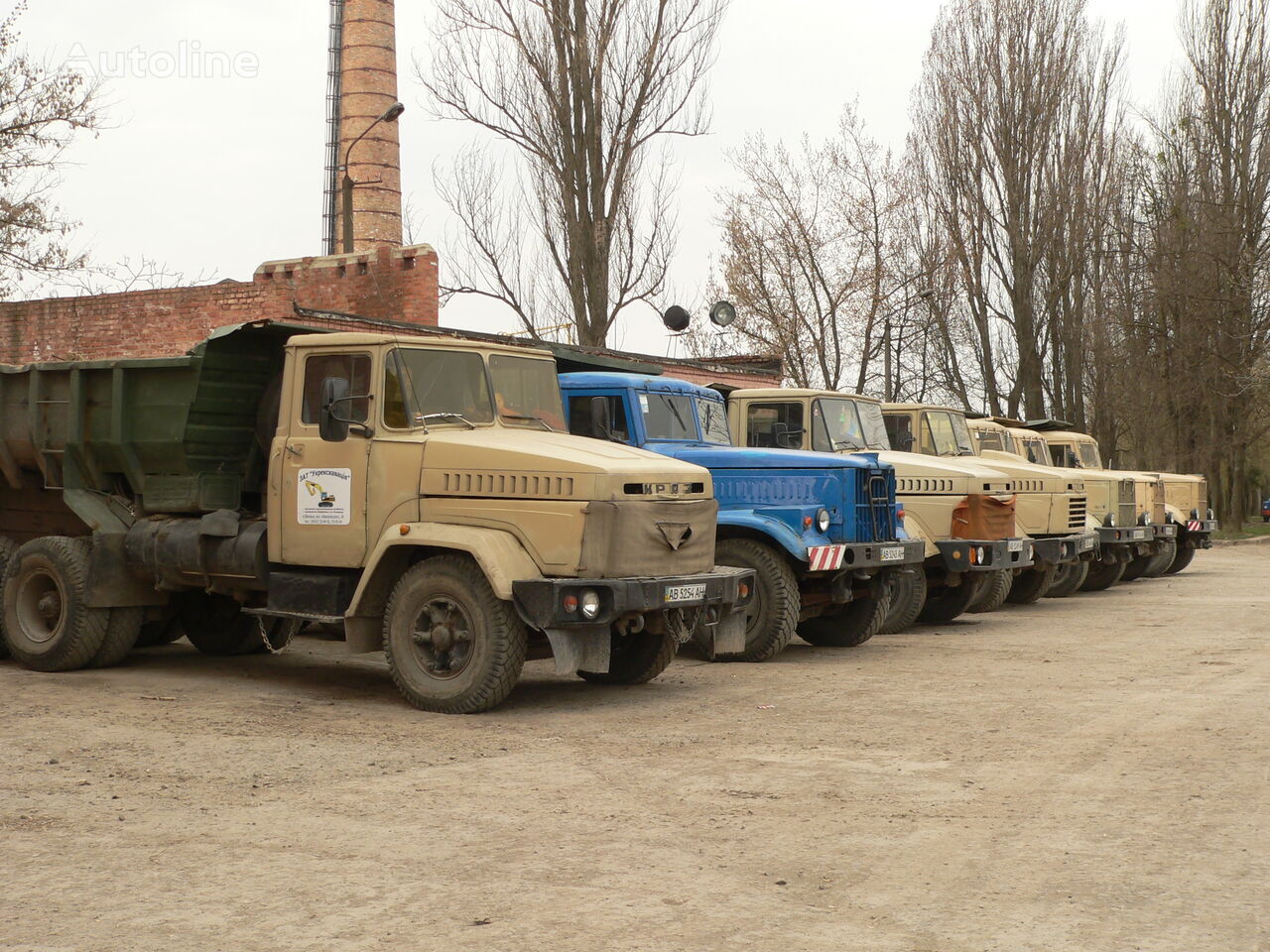 camion-benne KrAZ 6510