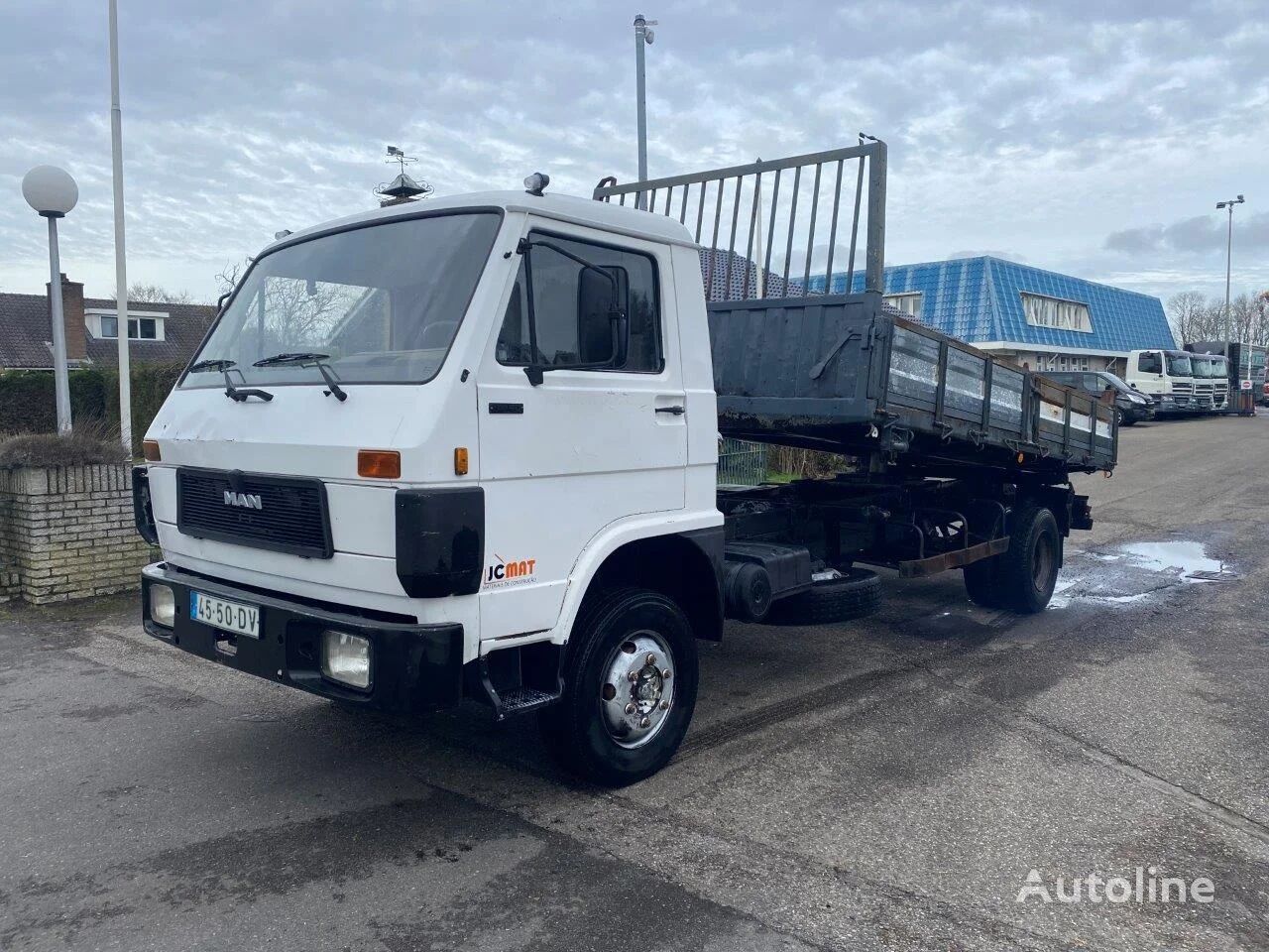 MAN 10 10.150 KIPPER MANUAL MECHANIC STEEL SPRING dump truck