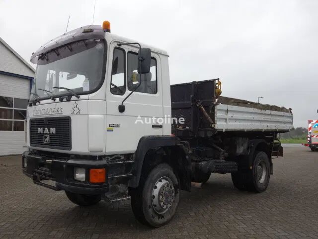 MAN 14-192 MEILLER KIPPER 4X4 BIG GEARBOX dump truck