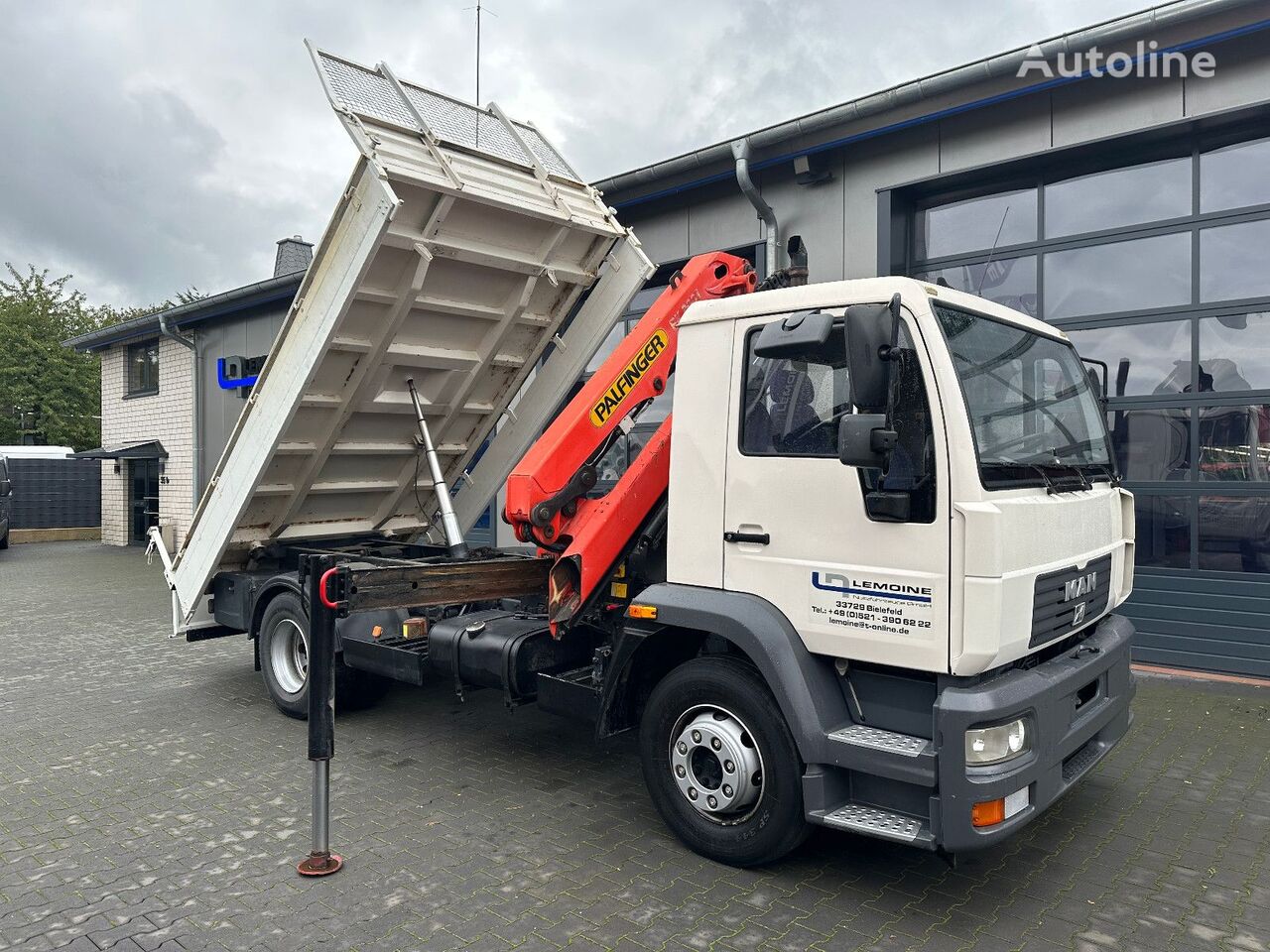 MAN 15.240 dump truck