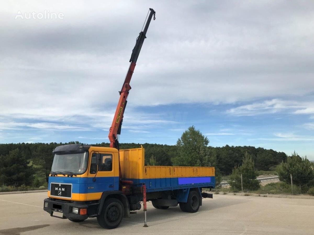 MAN 18.232 dump truck