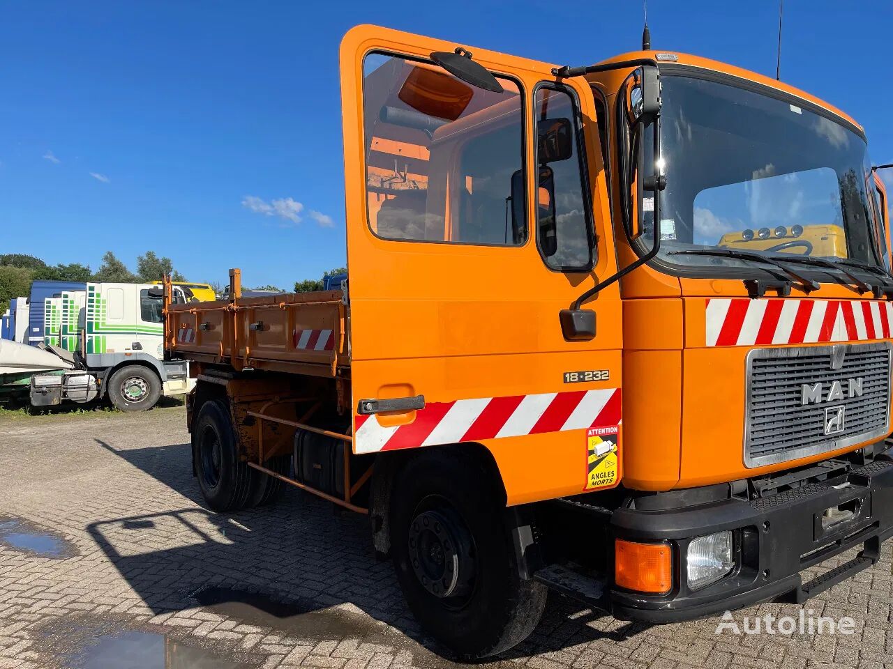 камион кипер MAN 18 232 Tipper