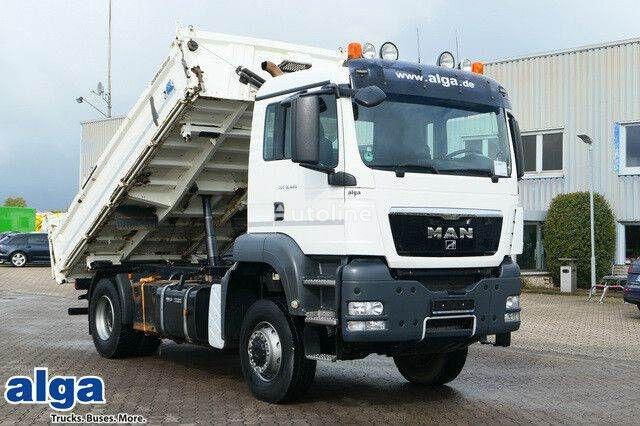 camion ribaltabile MAN 18.480 TGS BL 4x4, Allrad, Meiller, Klima, AHK