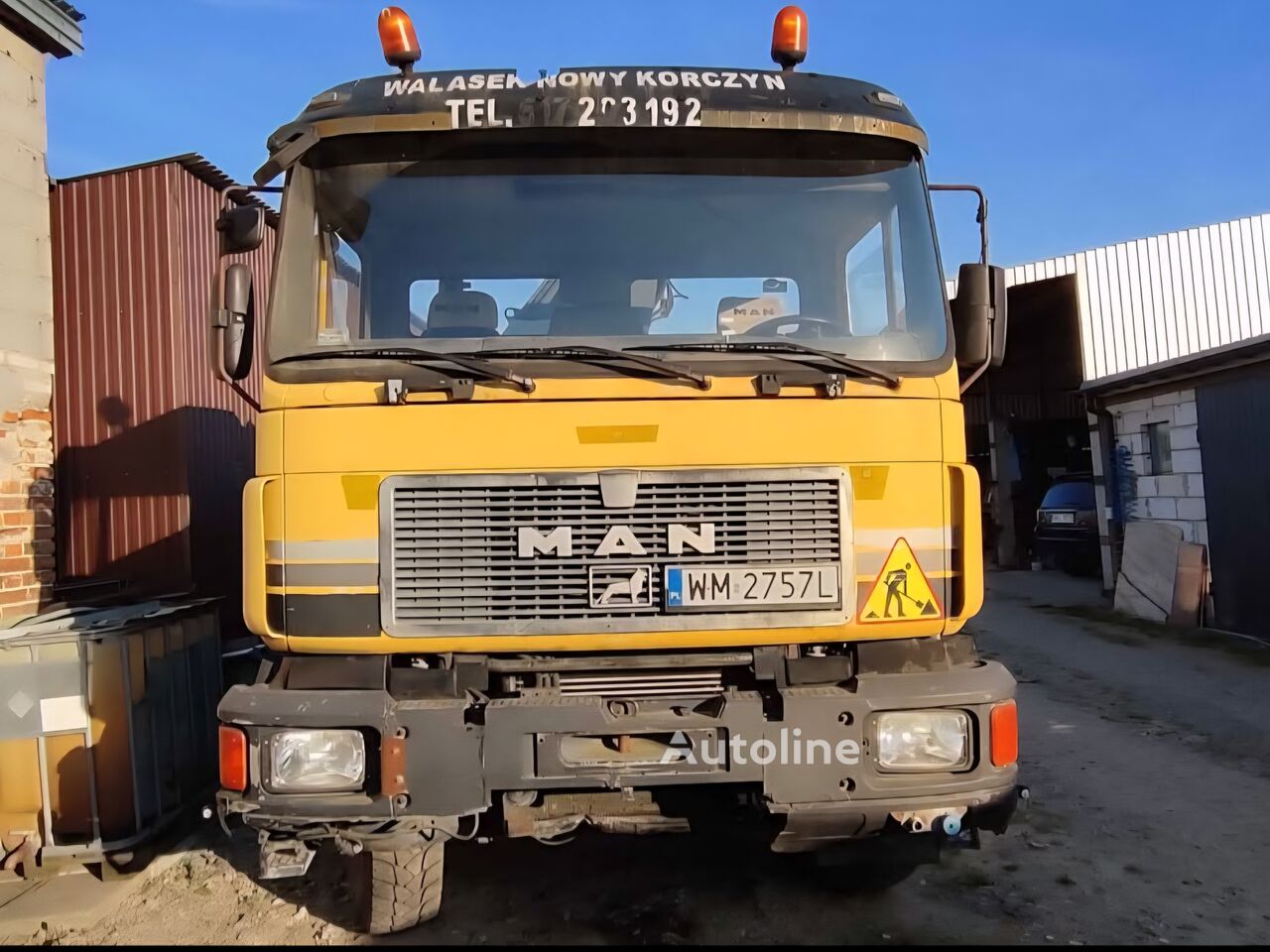 Camion-benne MAN 19.272 - Autoline