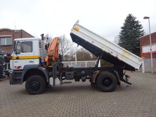 MAN 19.314 3SKipper MKG Ladekran + Schneeplatte dump truck