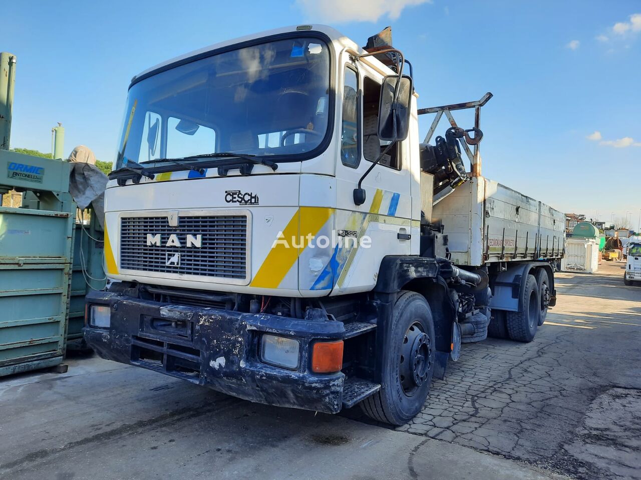 MAN  19.322 dump truck