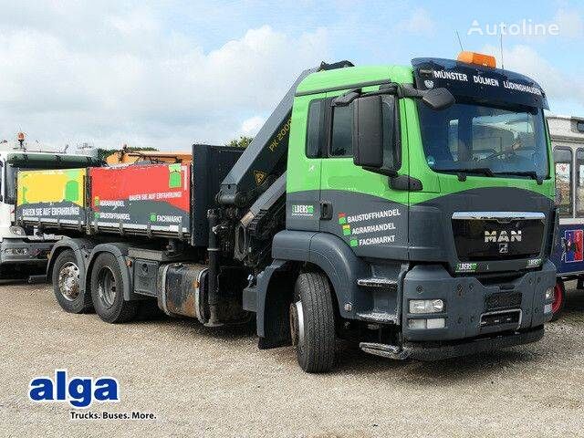 MAN 26.400 TGS BL 6x2, Kran Palfinger PK20001, Funk dump truck