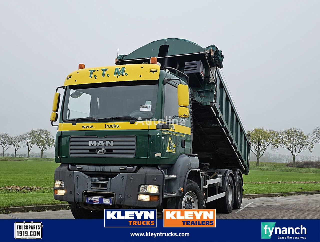 camion-benne MAN 26.430 TGA TIPPER + TRACTOR