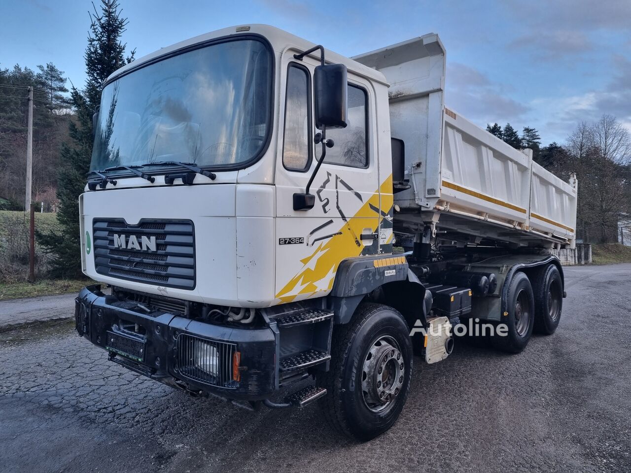 самосвал MAN 27.364 F2000 6x4 3-WAY TIPPER EURO3