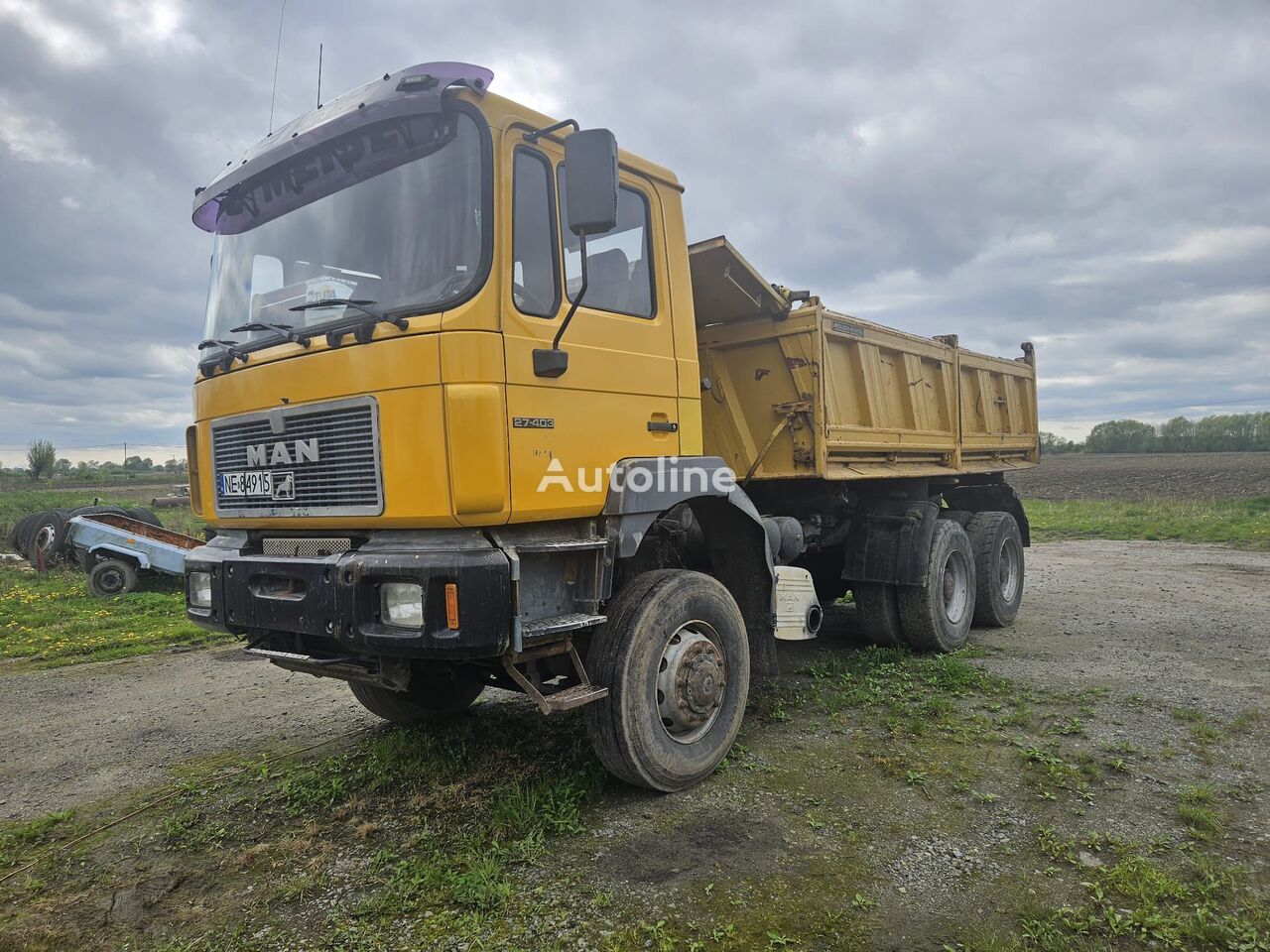 MAN 27.403  dump truck