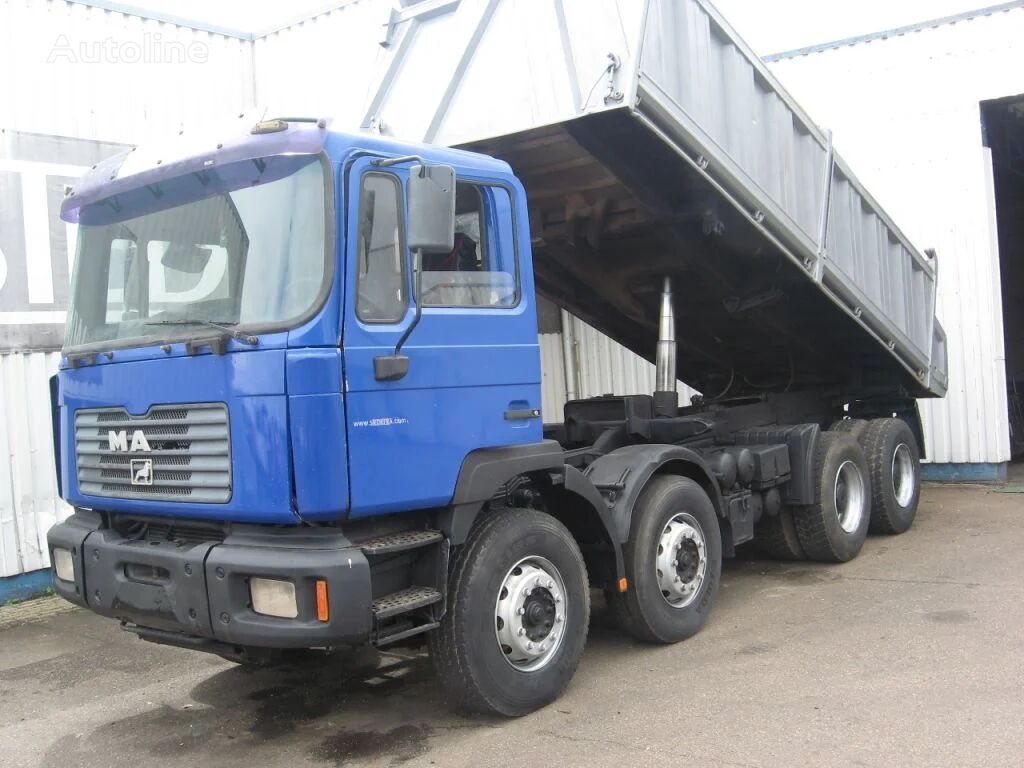 MAN 32.464 , 8x4 , 3 Way Tipper , Manual/ Retarder , Spring suspensi billenős teherautó