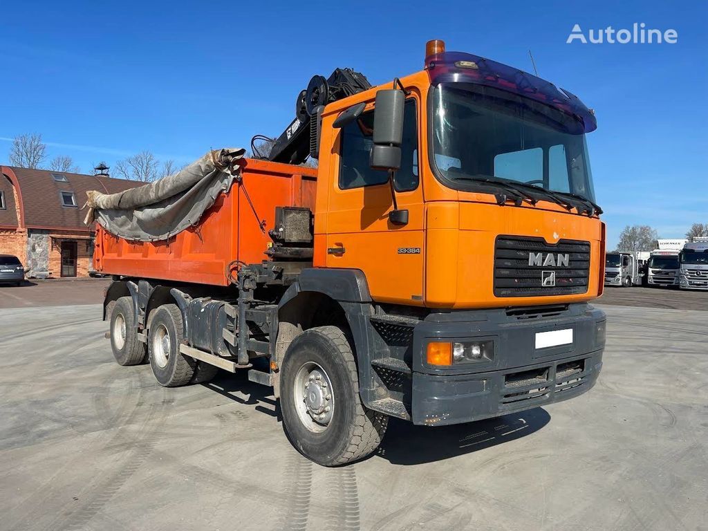 camion-benne MAN 33.364 DFA-G