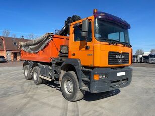 самоскид MAN 33.364 DFA-G 6x6 кран HIAB 140