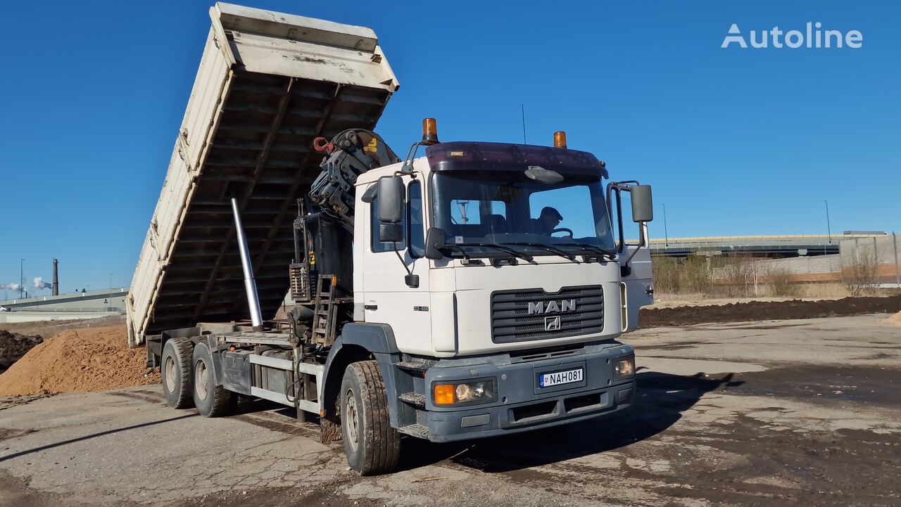 MAN 33.414   6x4 dump truck