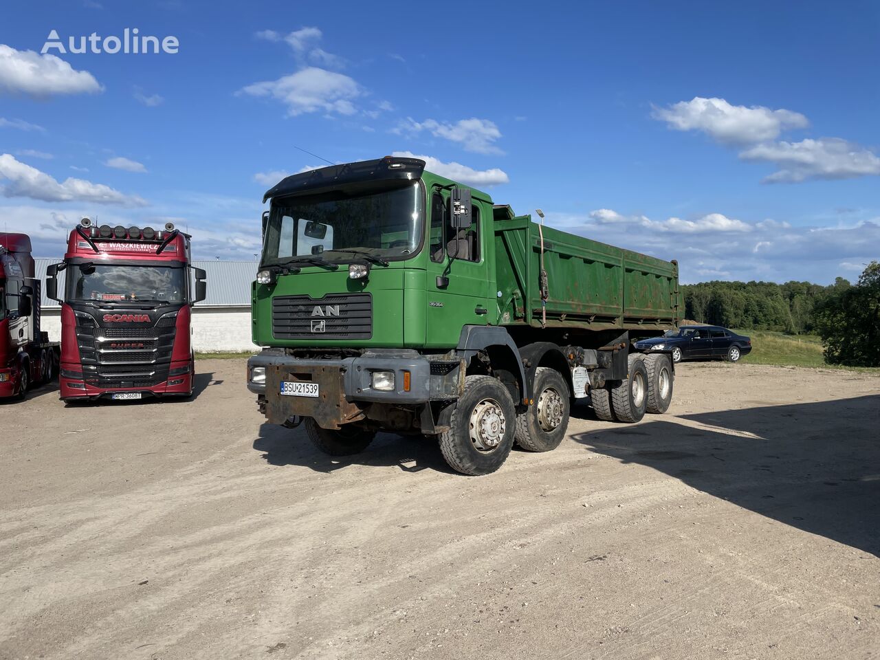 MAN 35.364 dump truck