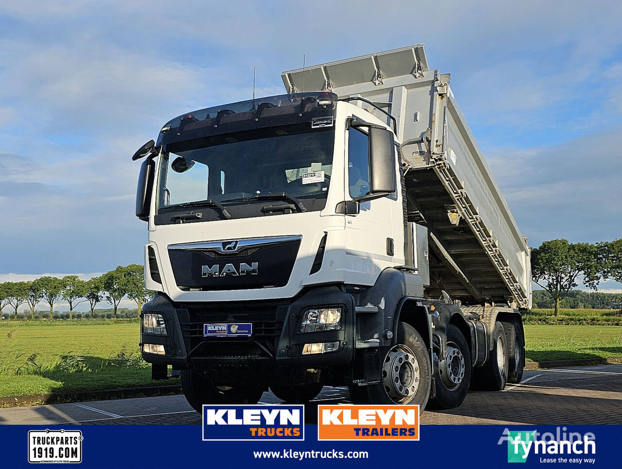 camion-benne MAN 35.470 TGS 8X4 MEILLER EURO6D