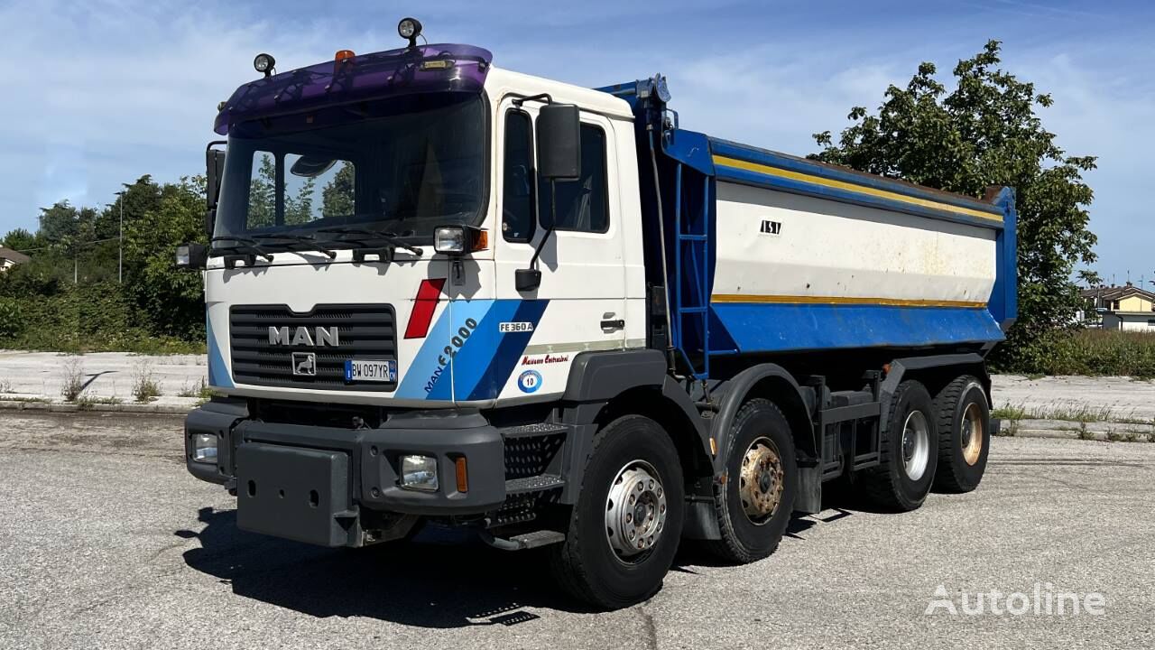 camion-benne MAN 41.364 VF 8x4