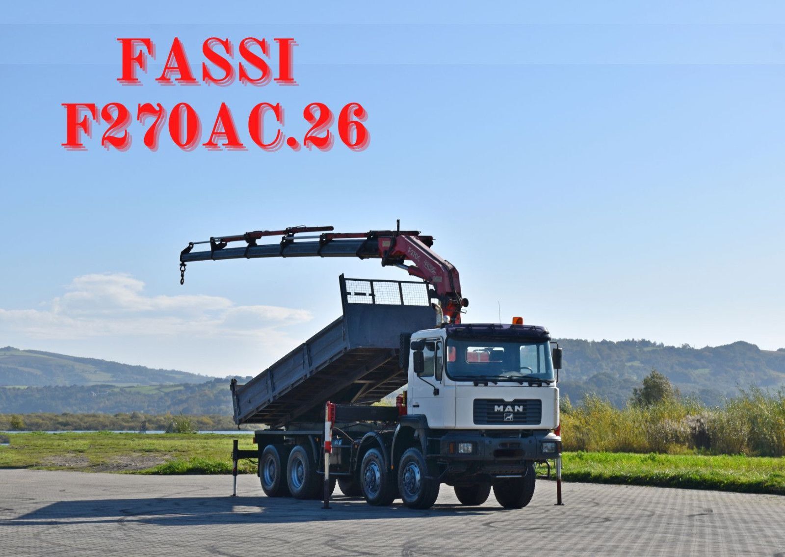 MAN 41.460  dump truck