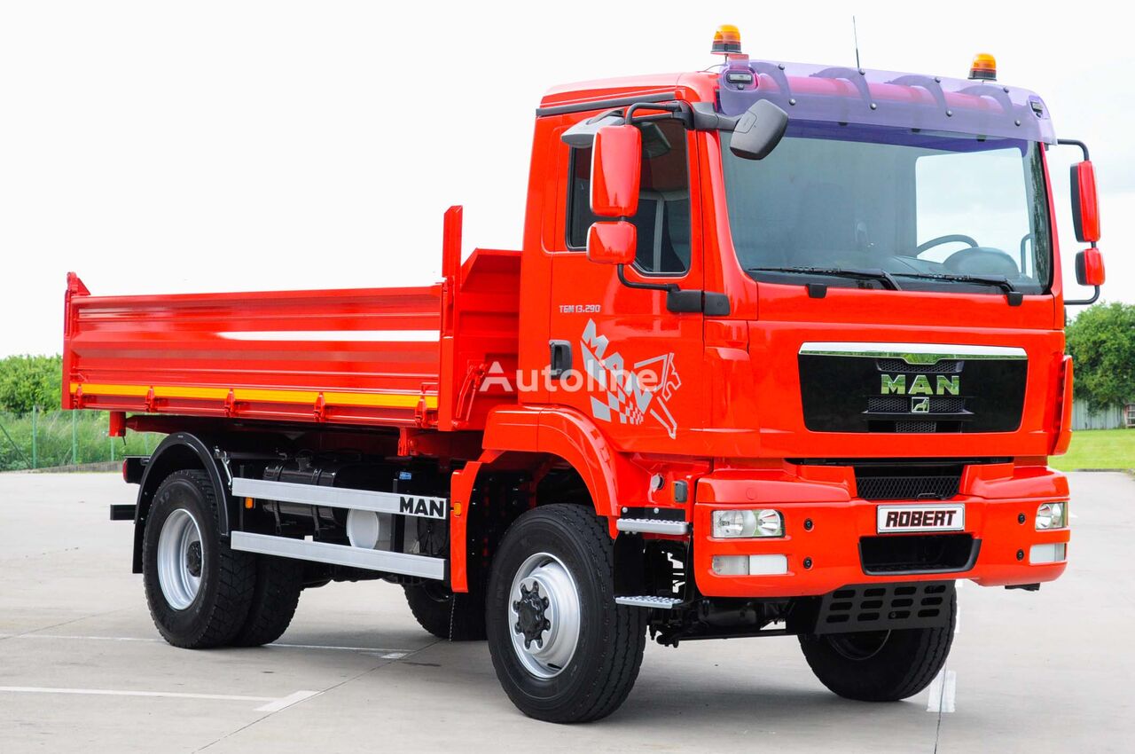 MAN 4X4 TGM 15.290 TROJSTRANNÝ SKLÁPAČ EU5 - IBA 68.000KM dump truck