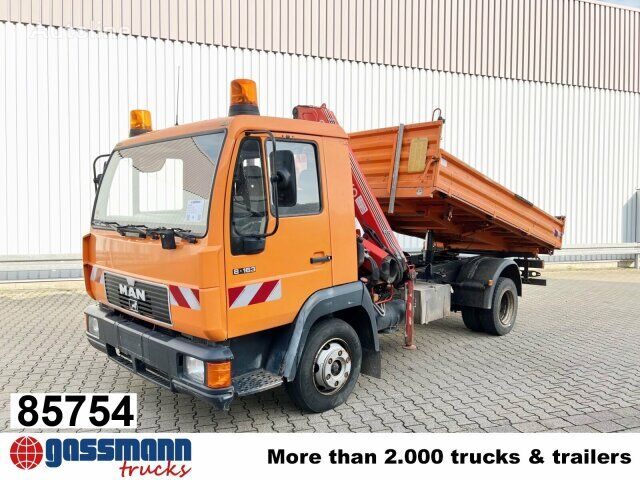 autobasculantă MAN 8.163 4x2 BB mit Kran Fassi F60A.23