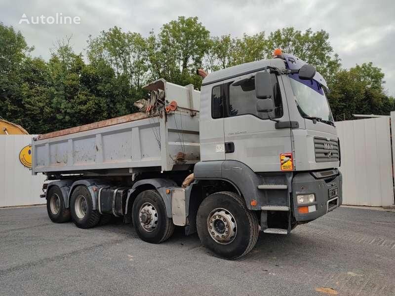 camião basculante MAN 8X4 TGA 35.400