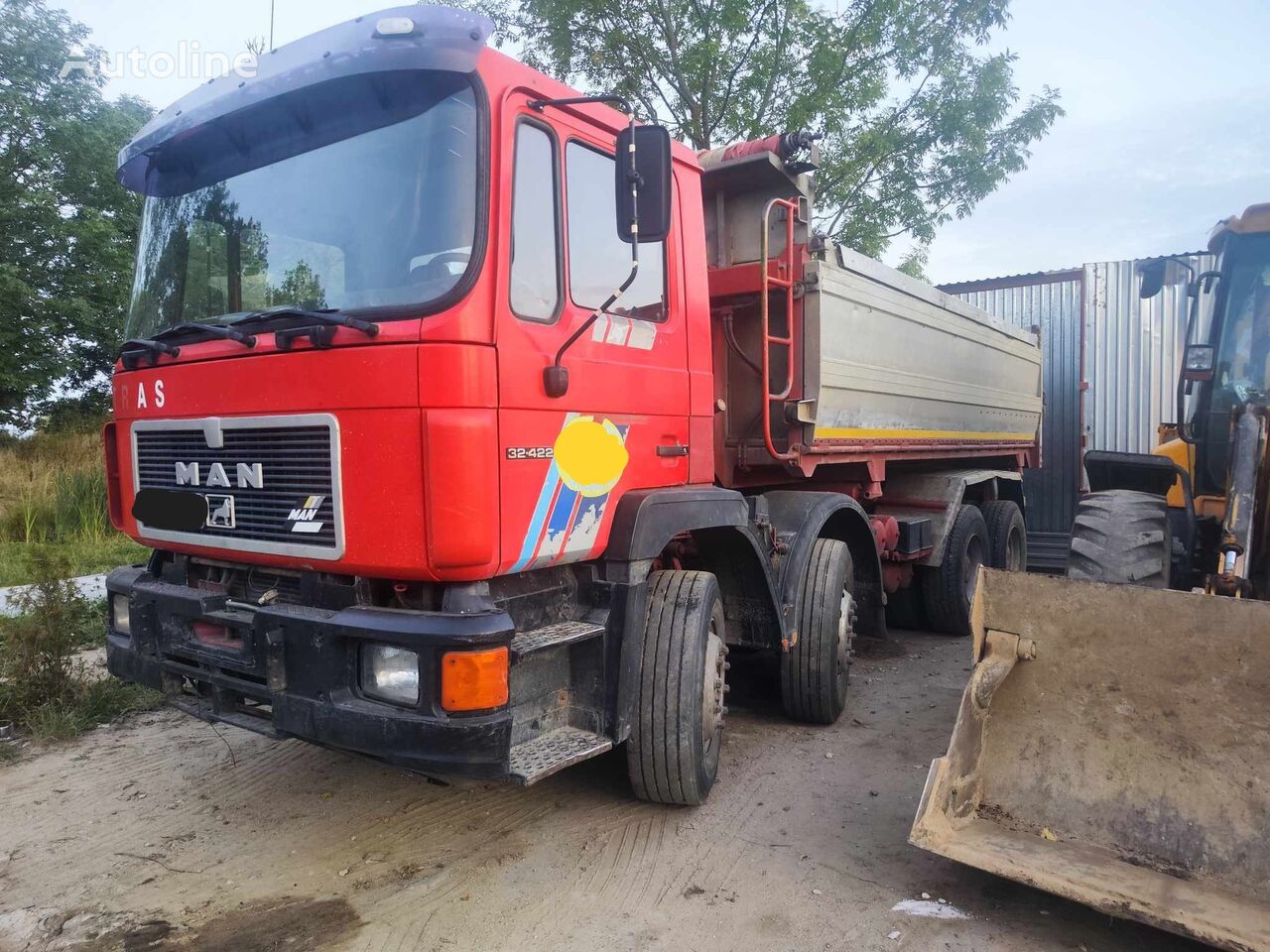 MAN F-series dump truck