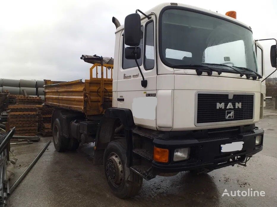 MAN F90 dump truck for sale Poland Kościerzyna, AN39643