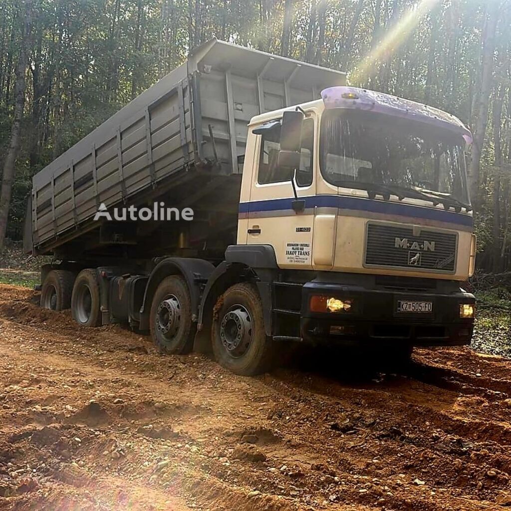 شاحنة قلابة MAN F90 - Autoline