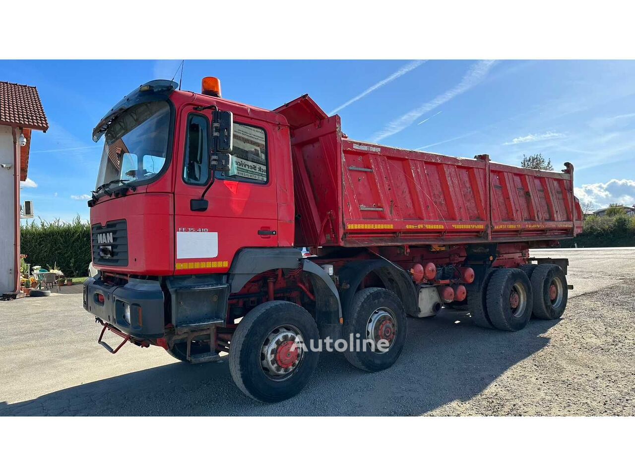 MAN FE 35.410 dump truck