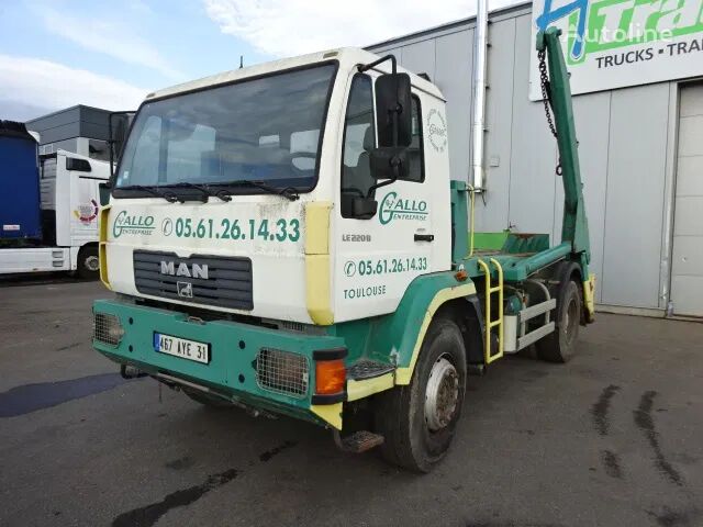 MAN LE 18.220 - full steel dump truck