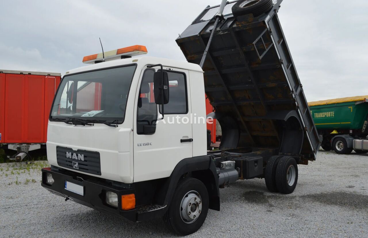 MAN LE150C 10.150 KIPPER dump truck