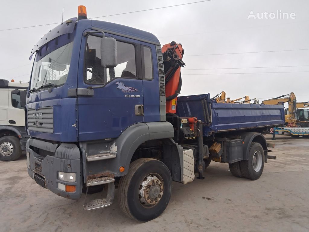 camion-benne MAN TGA 18.310