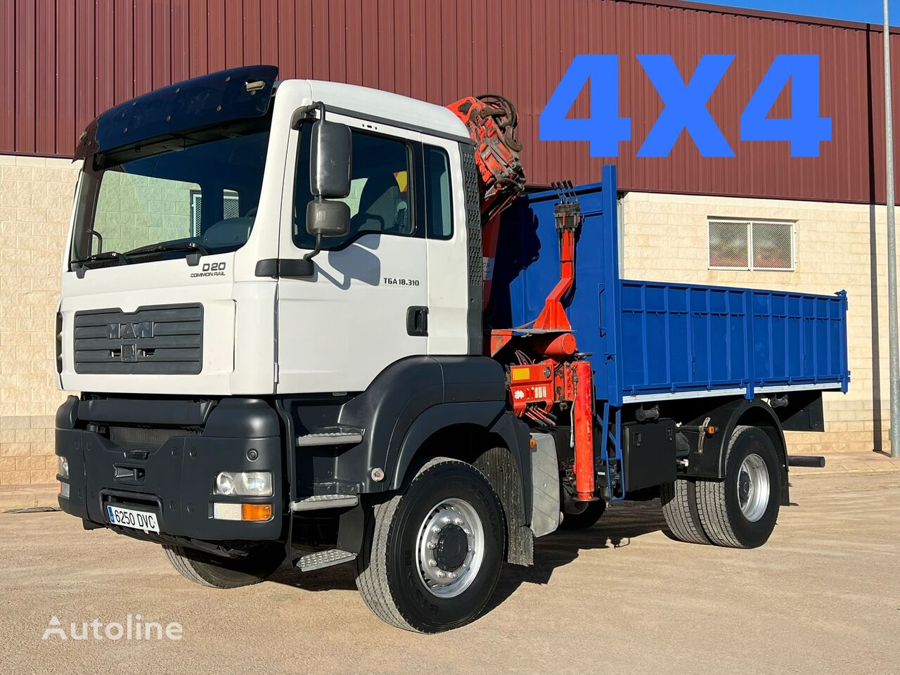 MAN TGA 18.310 dump truck