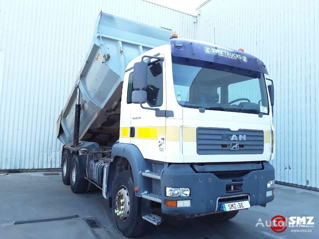 MAN TGA 26.310 manual motor-gear dump truck