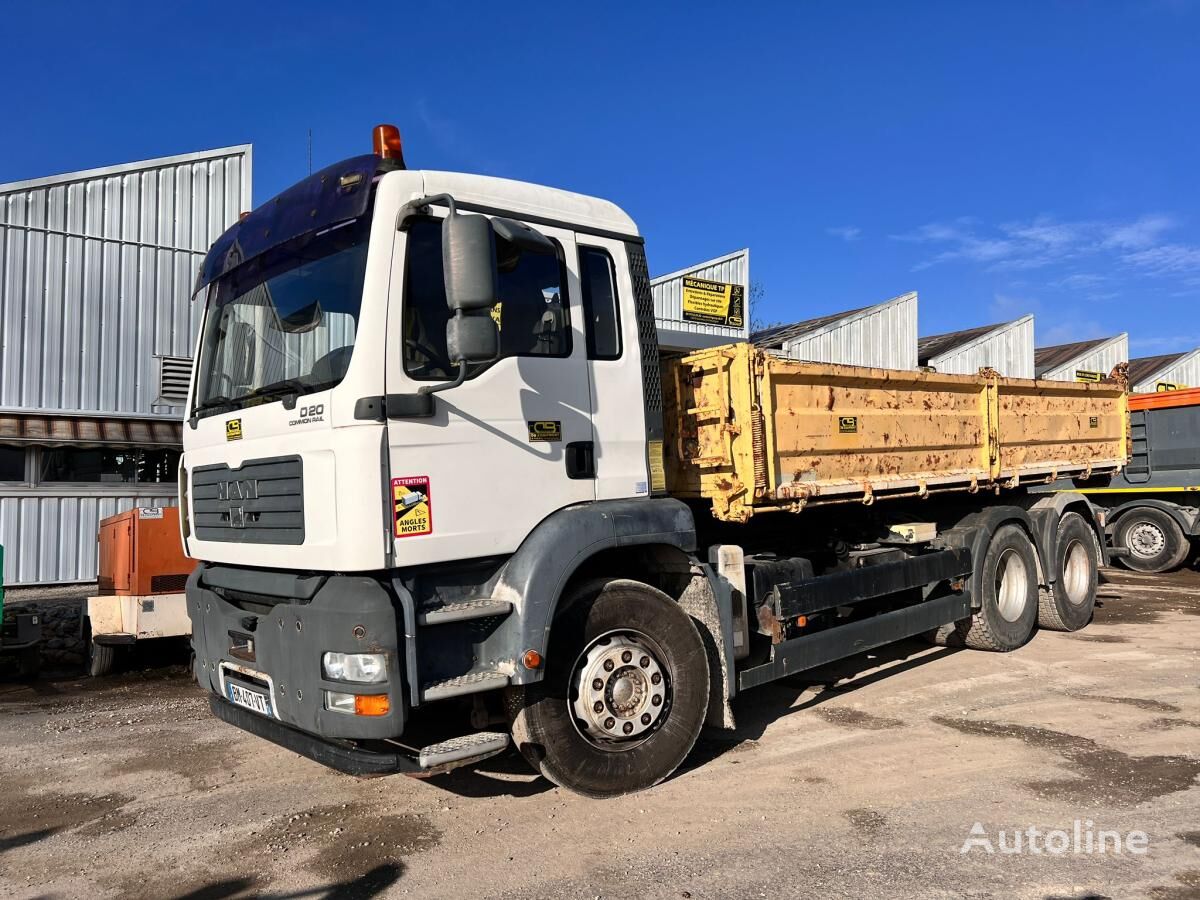 MAN TGA 28.430 6x2-2 BL CAMION AMPLIROLL dump truck