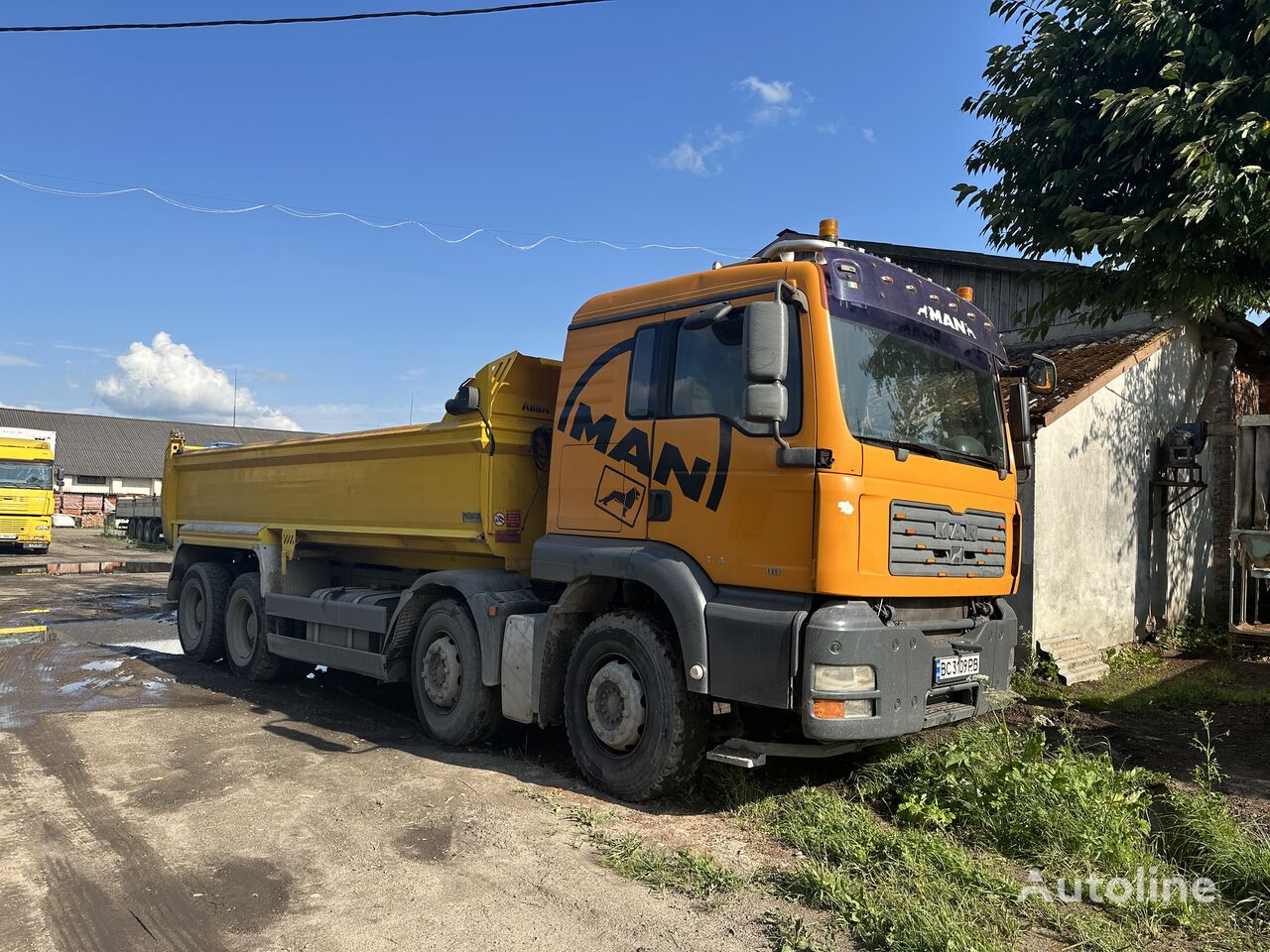 camião basculante MAN TGA 33.400