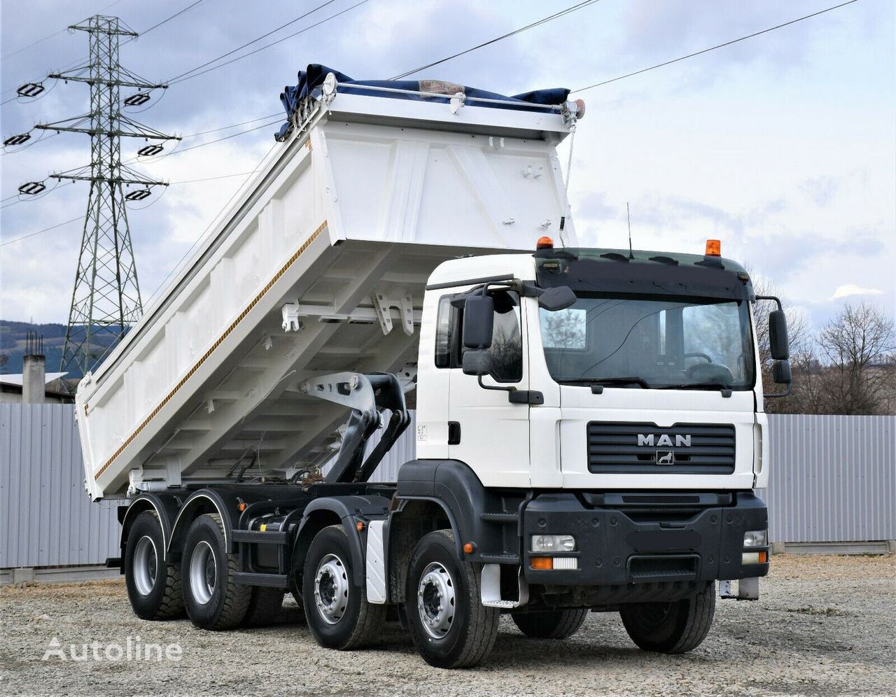 MAN TGA 35.360  dump truck