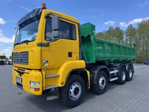 камион самосвал MAN TGA 35.430 MEILLER KIPPER 8x4 RETARDER
