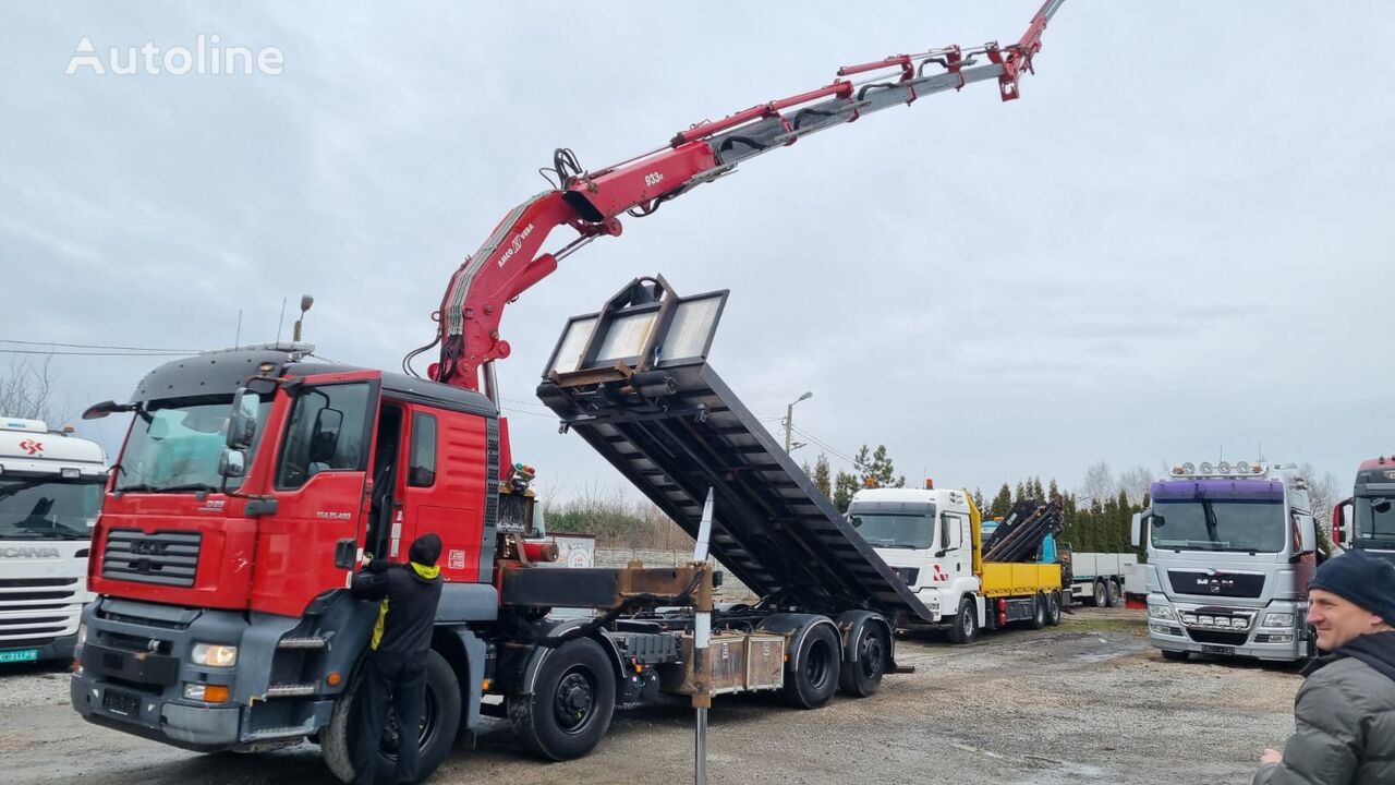 MAN TGA 35.480  dump truck