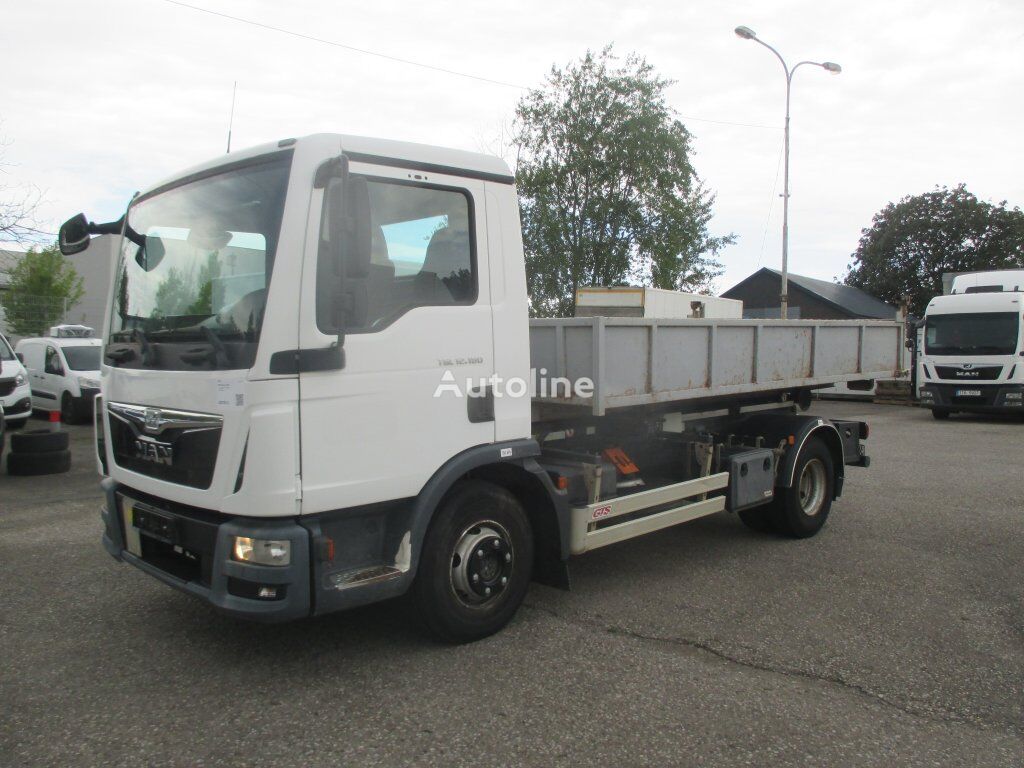 MAN TGL 12.180  4x2 nosič kontejnerů dump truck