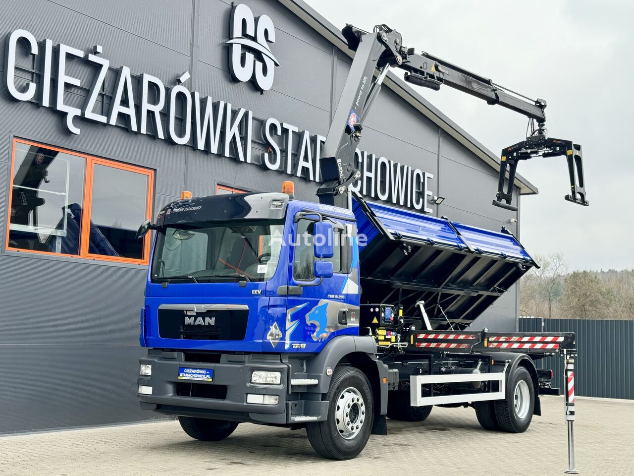 MAN TGL 18.250 dump truck