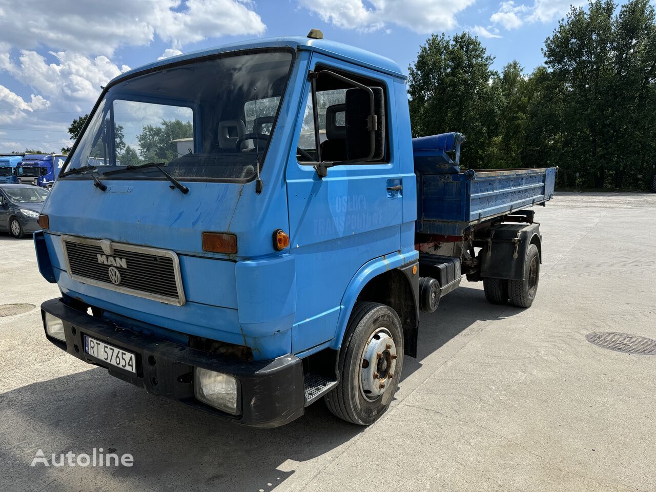 camion-benne MAN TGL 8.150