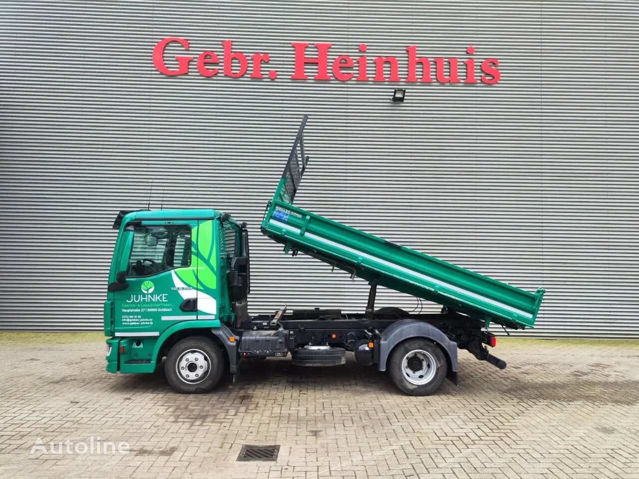 MAN TGL 8.220 4x2 Meiller 3 Seitenkipper volquete