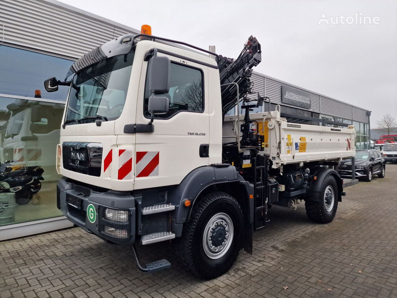 camion-benne MAN TGM 18.290