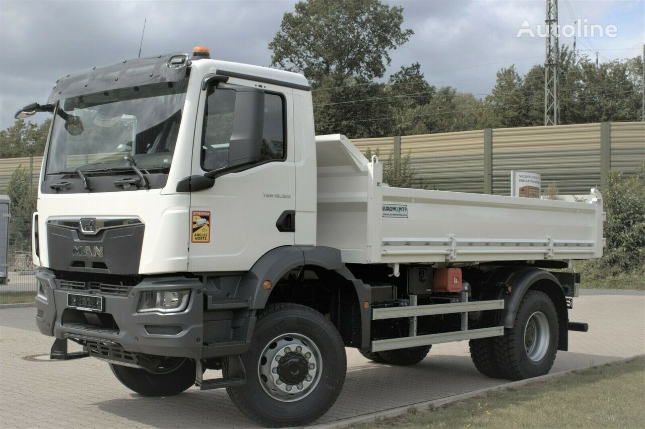 new MAN TGM 18.320 dump truck