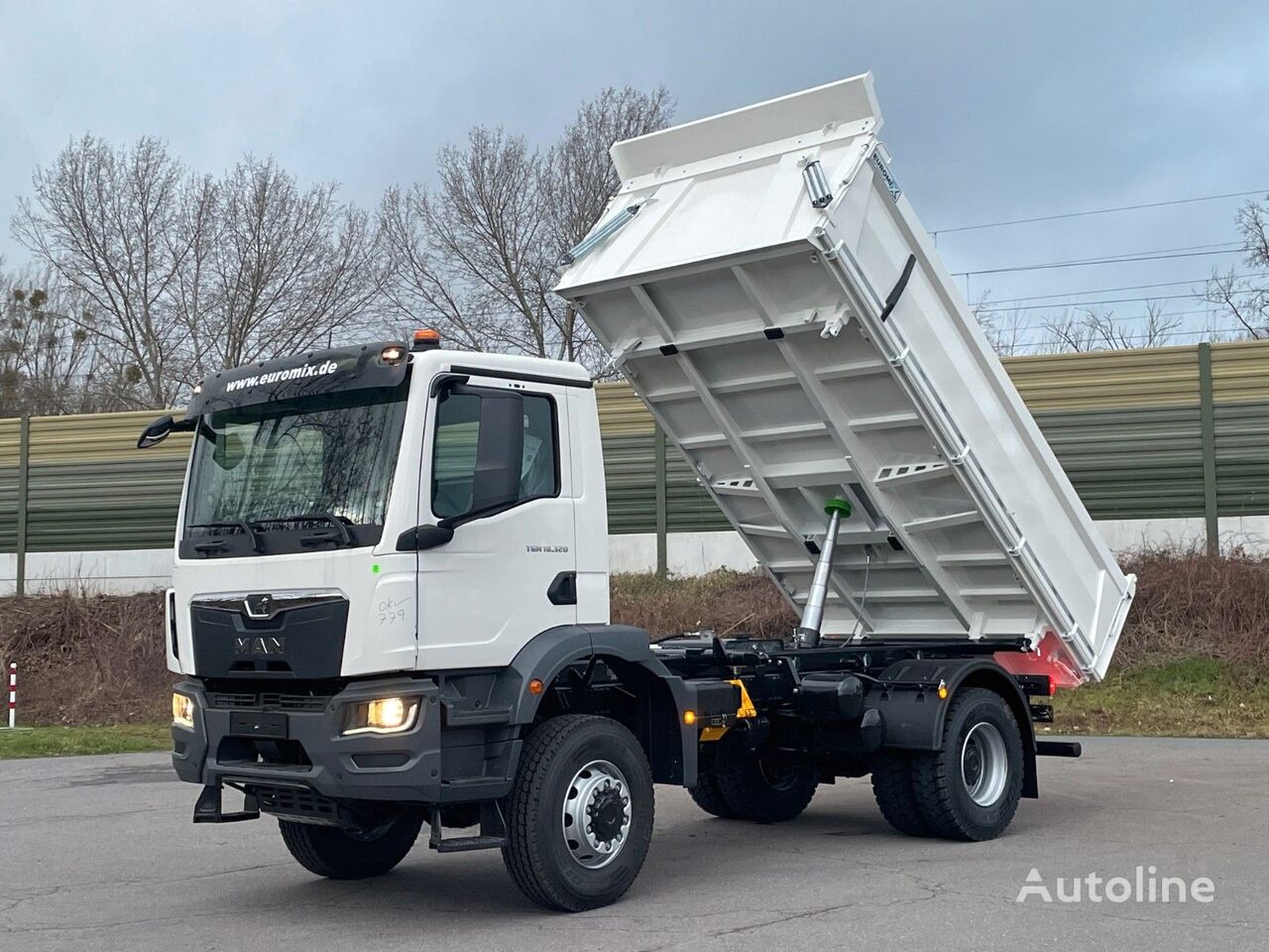 new MAN TGM 18.320  dump truck