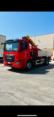 new MAN TGM 18.320 Ribaltabile +Gru Effer iX.195HP 4 sfili + Radio dump truck